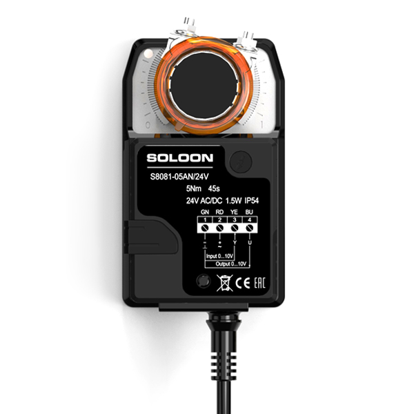 Low Noise Damper Actuator