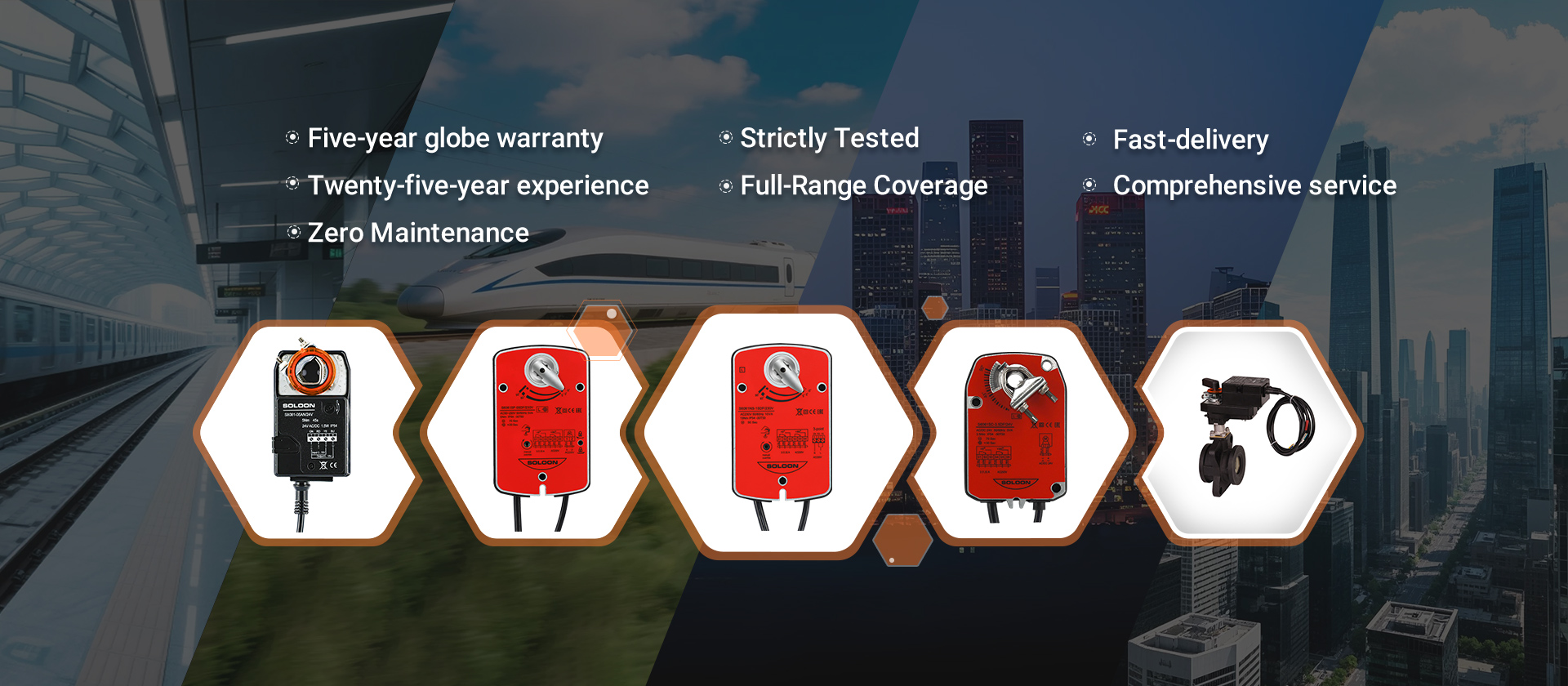 Five-year globe warranty