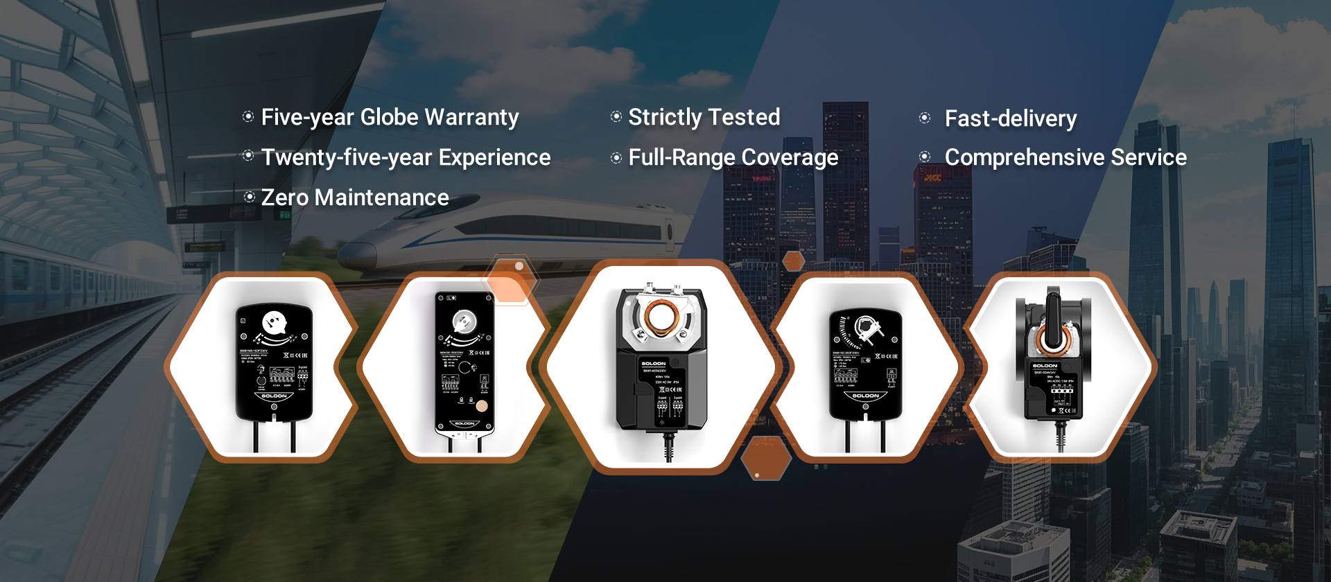 Five-year globe warranty