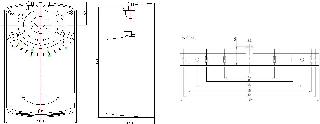 s6061-32a-damper-actuator-standard-damper-actuator-aan-fail-ammaan-badbaadiyaha-hubiyeyaasha-2