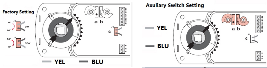 s6061-32d-tiêu chuẩn-van điều tiết-truyền động-không-thất-bại-an toàn-van điều tiết-truyền động-7