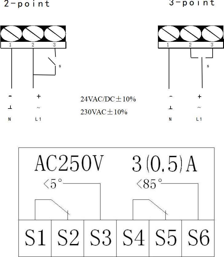 с6061нс-30-40дф-нон-спринг-фире-моке-дампер-ацтуатор-2