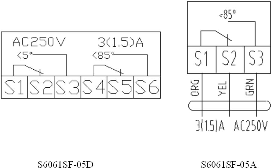 s6061sf-05 حريق دخان حريق دخان مثبط مشغل -3