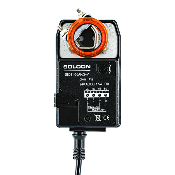 S8081series 02/05A StandardDamperActuator